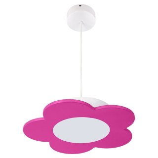 Lampa wisząca Fiore LED fioletowy