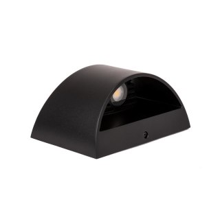 Kinkiet Ścienny V-TAC 9W LED Góra Dół Bridgelux Chip Czarny IP54 VT-815 4000K 1280lm