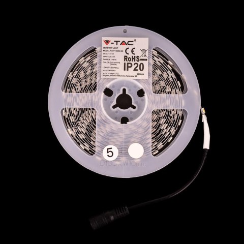 Taśma LED V-TAC SMD5050 300LED IP20 11W/m VT-5050 60-IP65 2200K Taśma LED V-TAC SMD5050 300LED IP20 11W/m VT-5050 60-IP65 2200K