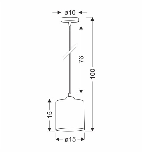 Legno lampa wisząca czarny 15 1x40w e27 abażur orzechowy Legno lampa wisząca czarny 15 1x40w e27 abażur orzechowy