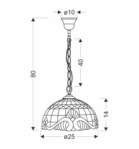 MARSALA LAMPA WISZĄCA 25 PATYNOWY 1X60 E27 KLOSZ WITRAŻOWY MARSALA LAMPA WISZĄCA 25 PATYNOWY 1X60 E27 KLOSZ WITRAŻOWY