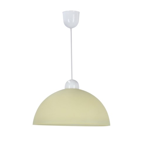 Vanilia lampa wisząca 22 1x60w e27 klosz kremowy Vanilia lampa wisząca 22 1x60w e27 klosz kremowy