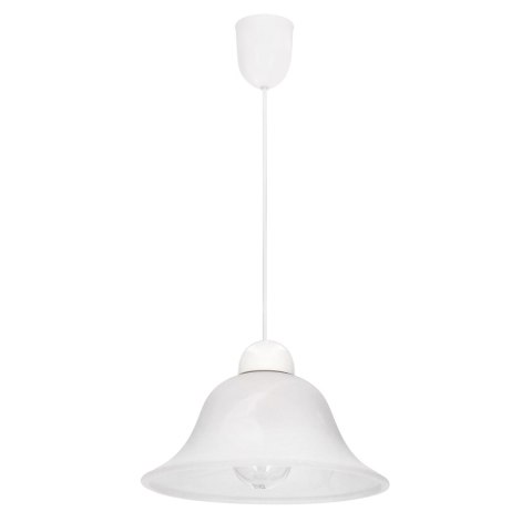 LENIS lampa wisząca biały 1x60W E27 klosz biały LENIS lampa wisząca biały 1x60W E27 klosz biały