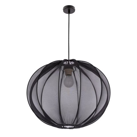 MELLOW lampa wisząca czarny 1x40W E27 abażur mist 52 czarny kula MELLOW lampa wisząca czarny 1x40W E27 abażur mist 52 czarny kula