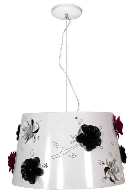 ROSA LAMPA WISZĄCA 1X60W E27 BIAŁA ROSA LAMPA WISZĄCA 1X60W E27 BIAŁA