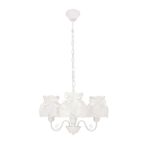ROSSINI lampa wisząca biały 3x40W E27 abażur biały ROSSINI lampa wisząca biały 3x40W E27 abażur biały