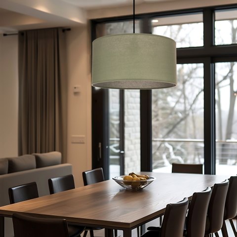 SHANTI lampa wisz¹ca czarny 1x40 E27 aba¿ur miêtowy SHANTI lampa wisz¹ca czarny 1x40 E27 aba¿ur miêtowy