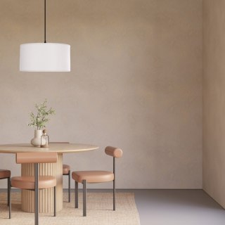 SHANTI lampa wisz¹ca czarny 1x40W E27 aba¿ur szary