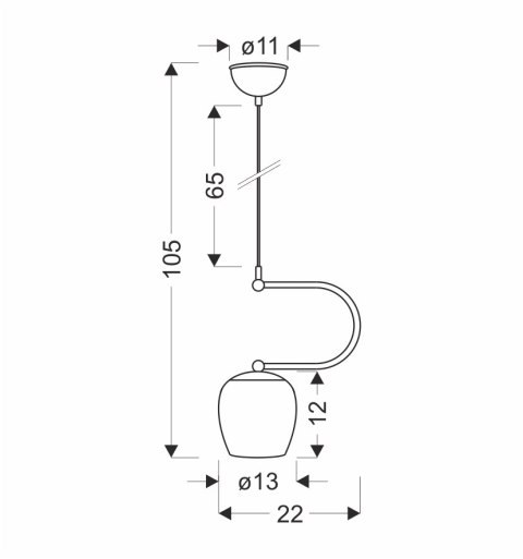 Serano lampa wisząca patynowy 1x60W E27 klosz biały Serano lampa wisząca patynowy 1x60W E27 klosz biały