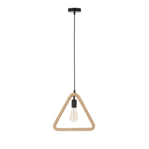 Triun lampa wisząca czarny+beżowy 1x40W E27 Triun lampa wisząca czarny+beżowy 1x40W E27