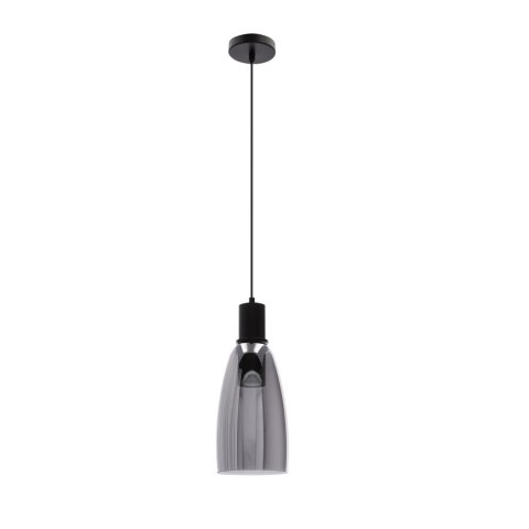 Udin big lampa wisząca czarny 1x15W GU10 klosz szary Udin big lampa wisząca czarny 1x15W GU10 klosz szary