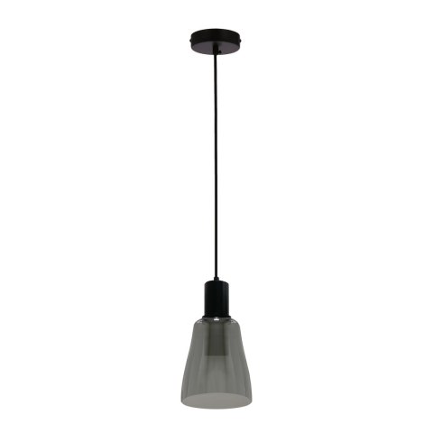 Udin middle lampa wisząca czarny 1x15W GU10 klosz szary Udin middle lampa wisząca czarny 1x15W GU10 klosz szary