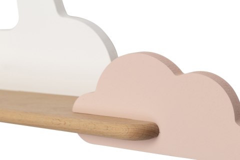 LAMPA CLOUD KINKIET ŚCIENNY 5W LED IQ KIDS BIAŁY+RÓŻOWY