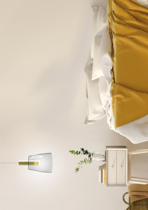 LAMPA WISZĄCA MODENA 1 ZŁOTY 140x15x15 LAMPA WISZĄCA MODENA 1 ZŁOTY 140x15x15