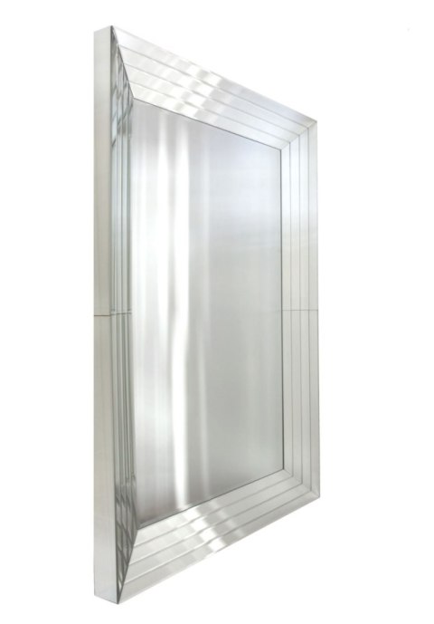 Lustro Nike glamour 120/180cm prostokątne w ramie z fazowanych lustrzanych elementów