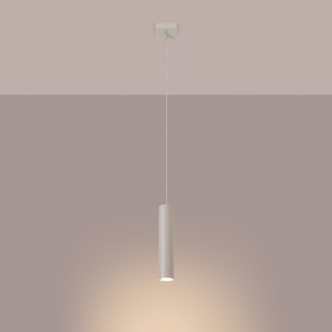 Lampa wisząca LAGOS 1 beżowa