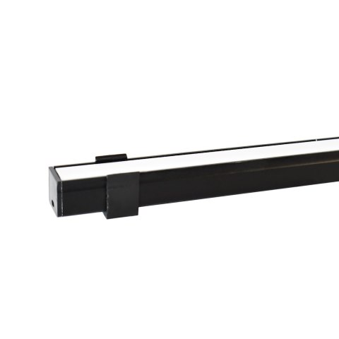 PROFIL ALUMINIOWY CZARNY TYP Y 1m + KLOSZ MLECZNY PROFIL ALUMINIOWY CZARNY TYP Y 1m + KLOSZ MLECZNY