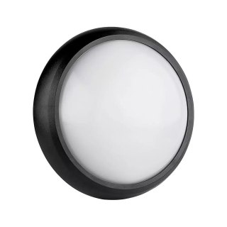 Plafon LED Okrągły Czarny 12W V-TAC IP65 VT-8015-B 3000K 840lm