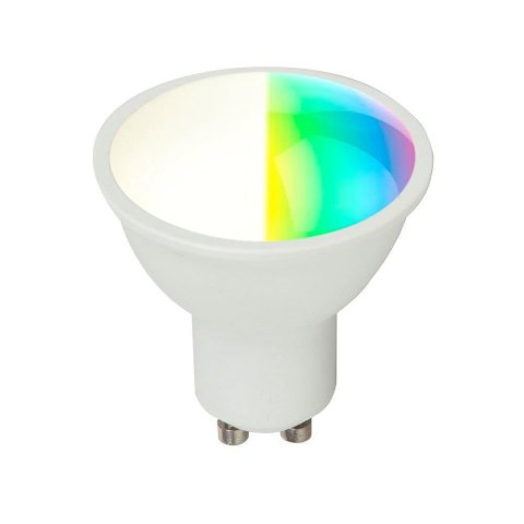 Żarówka LED SMART WiFi V-TAC 4.5W GU10 TUYA Amazon Alexa Google Home VT-5164 RGB+2700K-6400K 290lm