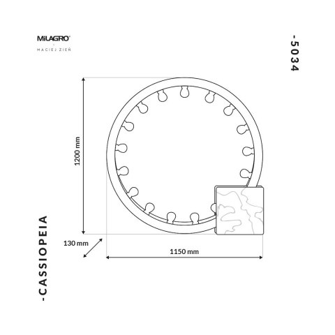 Lampa Stojąca CASSIOPEIA 18xE14 Lampa Stojąca CASSIOPEIA 18xE14
