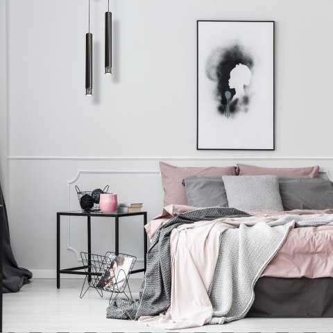 Lampa wisząca DANI BLACK/CHROME 1xGU10