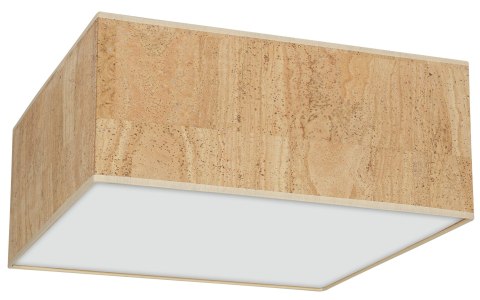 Lampa sufitowa Cork 3xE27 Biały / Korek