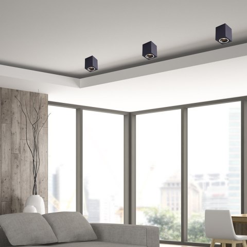 Bima Ring Square Black 1xGU10 Bima Ring Square Black 1xGU10