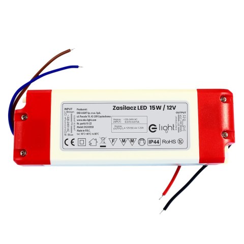ZASILACZ LED 15W IP20