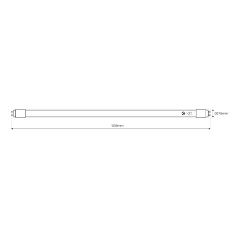 Świetlówka LED 18W 1850lm 4000K 120cm