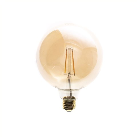 Żarówka Filamentowa LED 6W G125 E27 2700K Amber Żarówka Filamentowa LED 6W G125 E27 2700K Amber