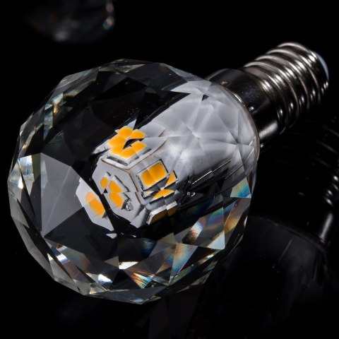 Żarówka LED 3W E14 G40 4000K Kryształ