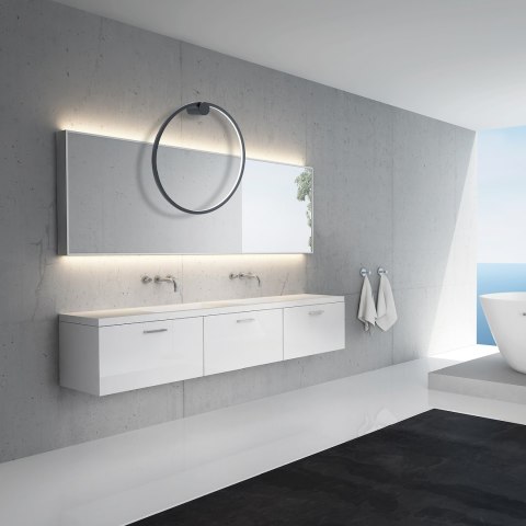 Kinkiet Saturno Black 25W LED Kinkiet Saturno Black 25W LED