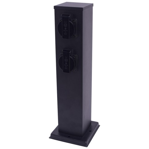 Słupek Ogrodowy Electric 40cm 2 Gniazda 16A Słupek Ogrodowy Electric 40cm 2 Gniazda 16A