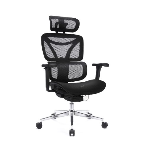 LVN System Fotel ergonomiczny Control Pro Czarny