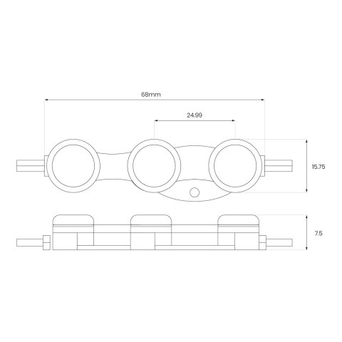 MODUŁ LED EKO-SSPRO3 4000K 1,1W 80S50