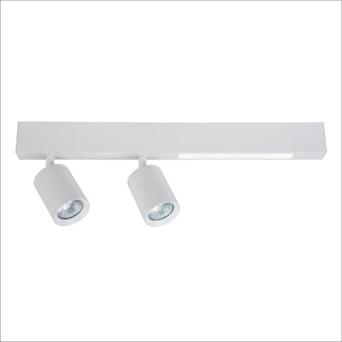 Lampa Sufitowa Magnet 9W+2xGU10 3000/4000K Biały