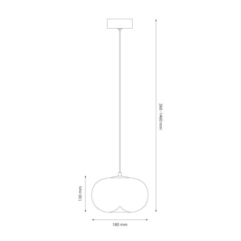 Lampa wisząca VASO 1 WHITE 4W Lampa wisząca VASO 1 WHITE 4W