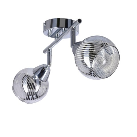 FORT LAMPA SUFITOWA LISTWA 2X10W E14 LED CHROM