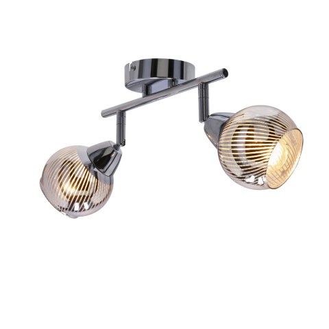 FORT LAMPA SUFITOWA LISTWA 2X10W E14 LED CHROM