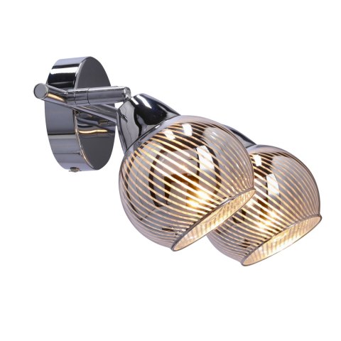 FORT LAMPA SUFITOWA LISTWA 2X10W E14 LED CHROM
