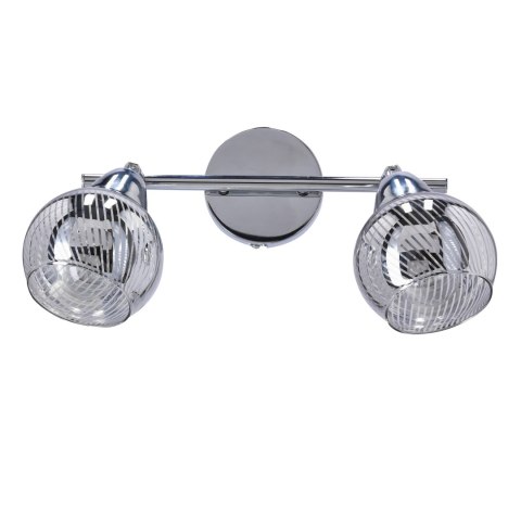 FORT LAMPA SUFITOWA LISTWA 2X10W E14 LED CHROM