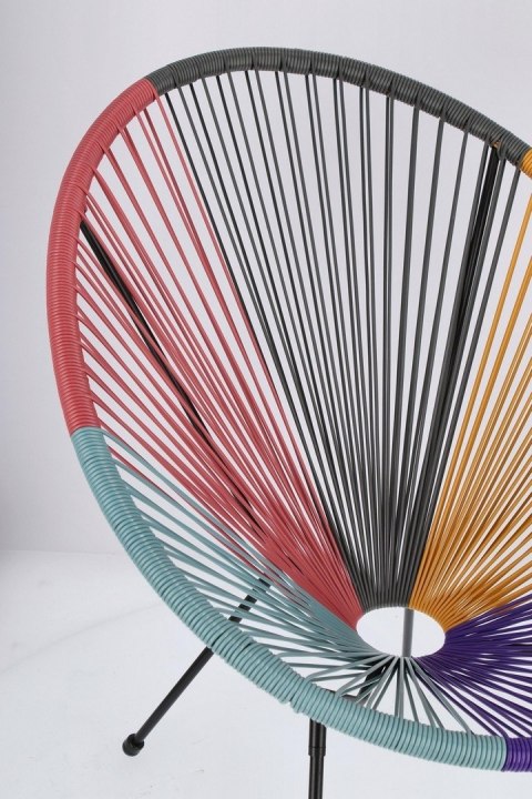 BIZZOTTO krzesło ogrodowe PARKER wielokolorowe