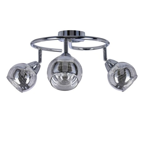 FORT LAMPA SUFITOWA SPIRALA 3X10W E14 LED CHROM