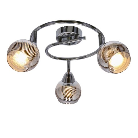 FORT LAMPA SUFITOWA SPIRALA 3X10W E14 LED CHROM