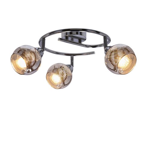 FORT LAMPA SUFITOWA SPIRALA 3X10W E14 LED CHROM