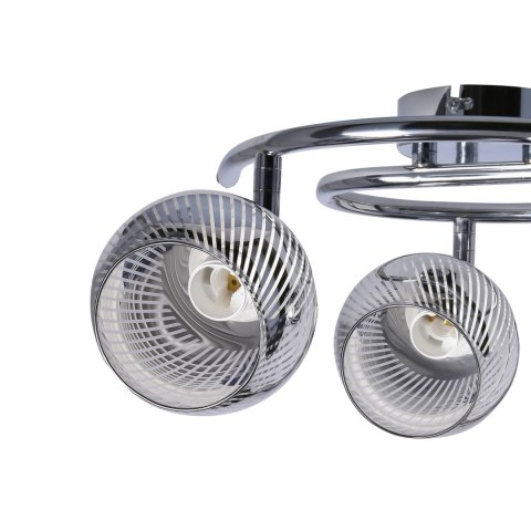 FORT LAMPA SUFITOWA SPIRALA 3X10W E14 LED CHROM