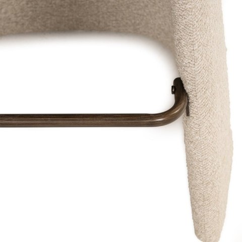 RICHMOND krzesło barowe GATSBI beżowe