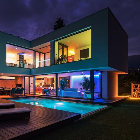 Zestaw LED RGB Wi-FI 5m Smart Tuya IP65 + CCT + Dim 12V Zestaw LED RGB Wi-FI 5m Smart Tuya IP65 + CCT + Dim 12V