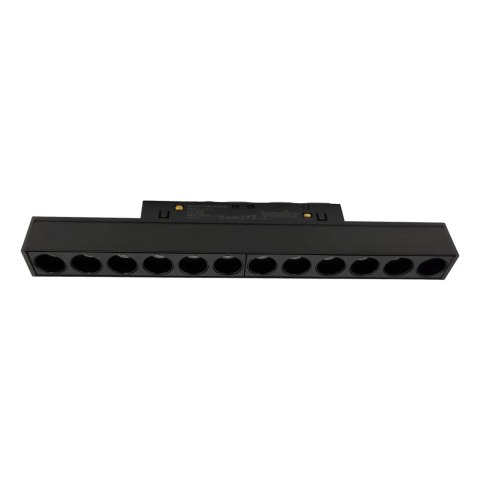 Lampa Liniowa Punktowa Stip 12W Magnet Line LED czarny TLV-10-12 Lampa Liniowa Punktowa Stip 12W Magnet Line LED czarny TLV-10-12