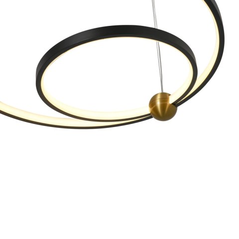 Lampa Wisząca Kido S LED czarny PL0138 Lampa Wisząca Kido S LED czarny PL0138